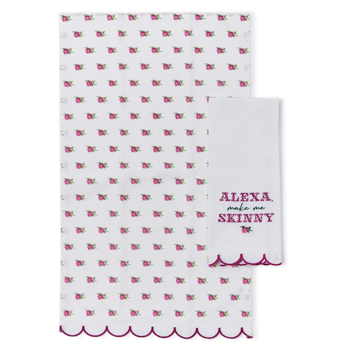 Kitchen Towel Set, Alexa Make Me Skinny