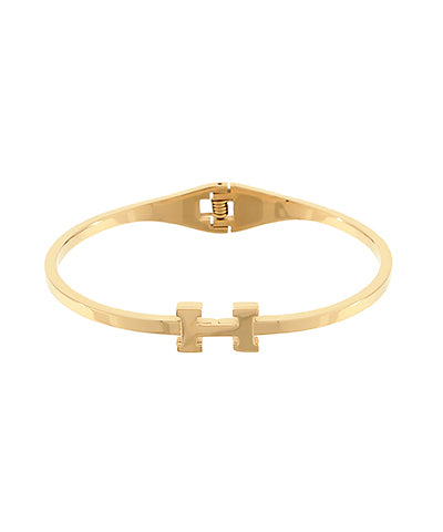 H Hinge Bracelet