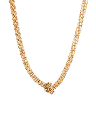 Knotted Chain Necklace