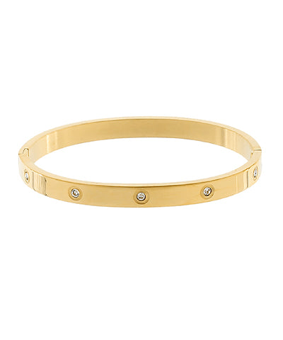 Pave Crystal Station Bracelet