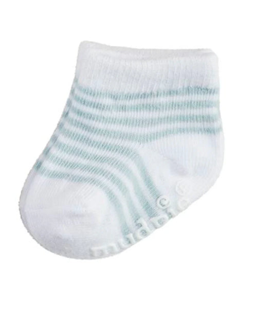 Baby Socks, Blue Stripe
