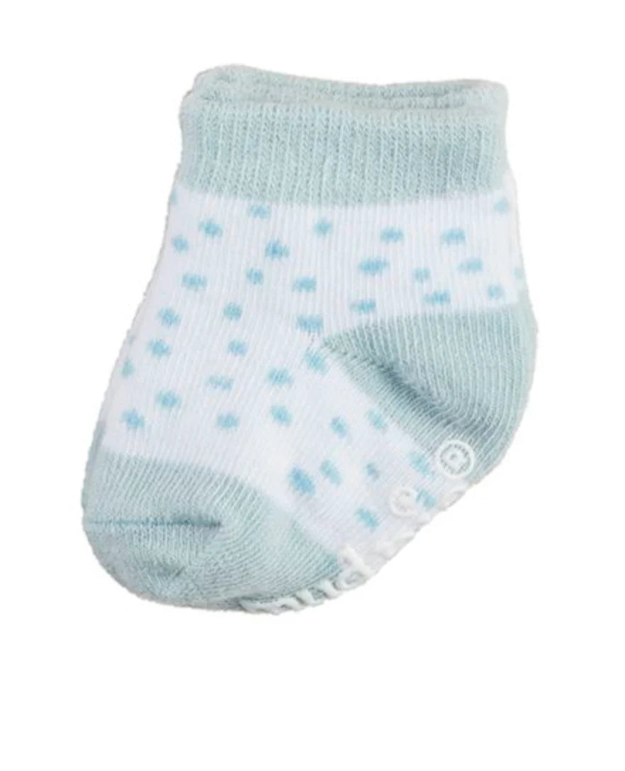 Baby Socks, Blue Dots
