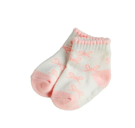 Baby Socks, Pink Bows