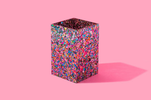 TE Confetti Pen Cup