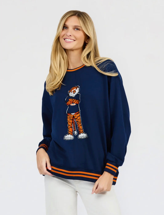 Aubie Tiger Sarah Sweatshirt