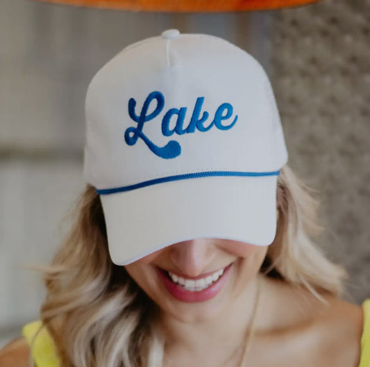 Vintage Trucker Hat, Lake