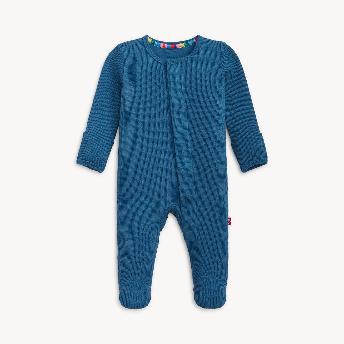 Magnetic Me Waffle Footie, Dark Blue