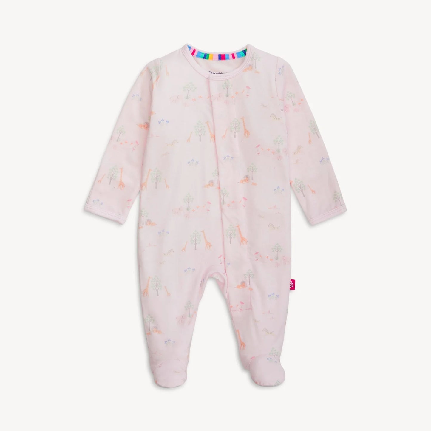 Magnetic Me Pink Safari Footie