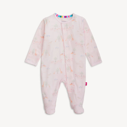 Magnetic Me Pink Safari Footie