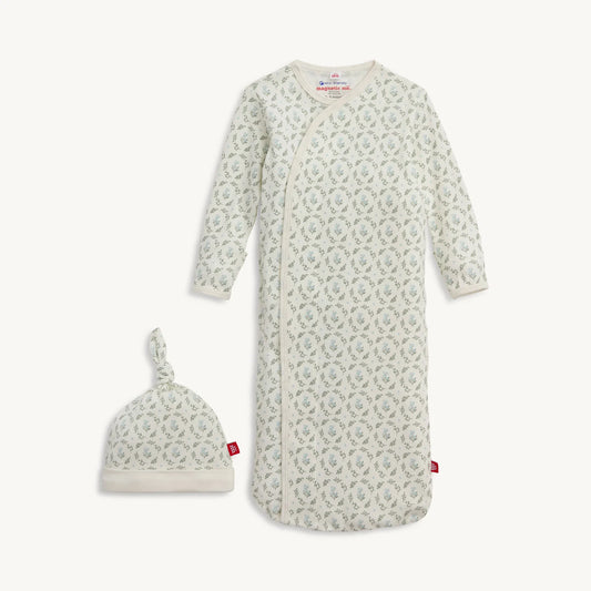 Magnetic Me Eloise Organic Cotton Gown + Hat