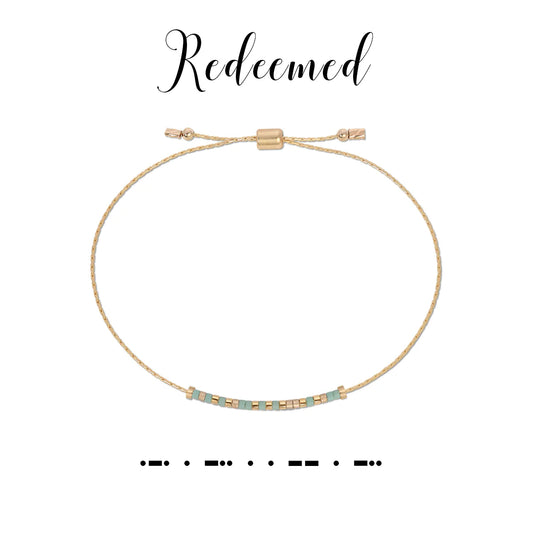 Morse Code Bracelet | Redeemed