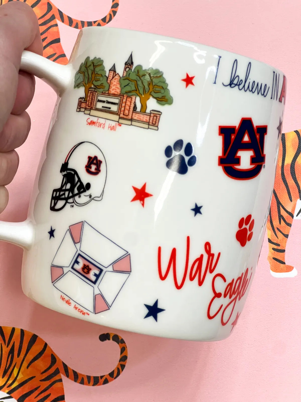 War Eagle Auburn Mug