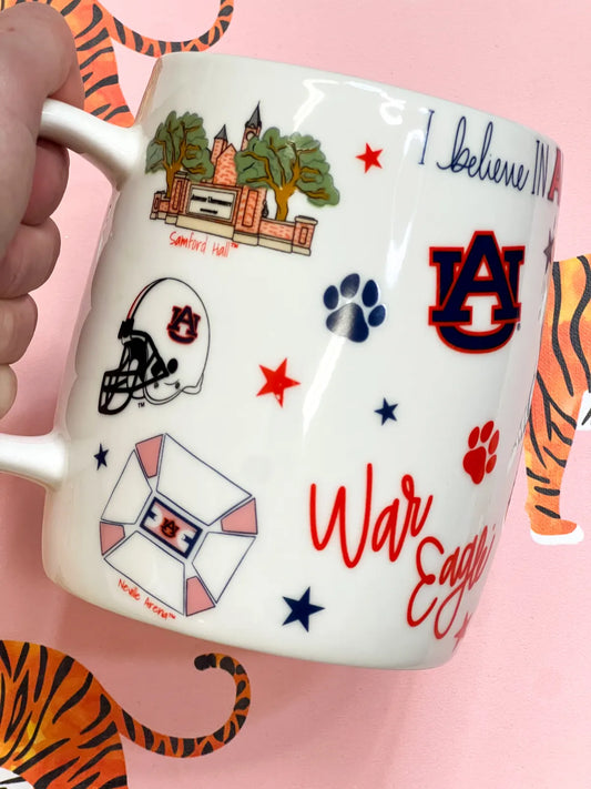 War Eagle Auburn Mug