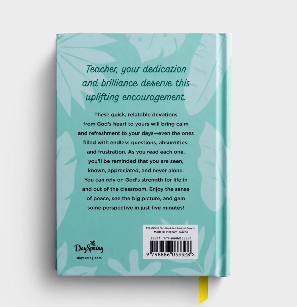 The 5 Minute Teacher Devotional