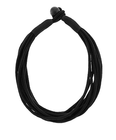 Hannah Rope Necklace | Black