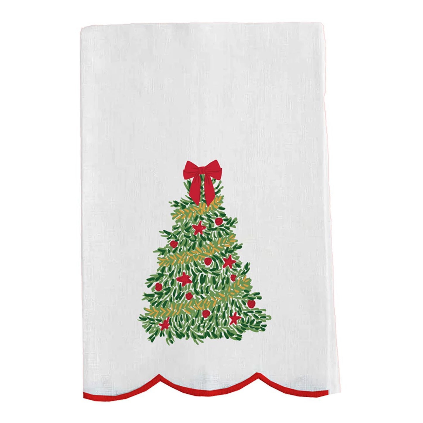 Tea Towel, Traditional Tree