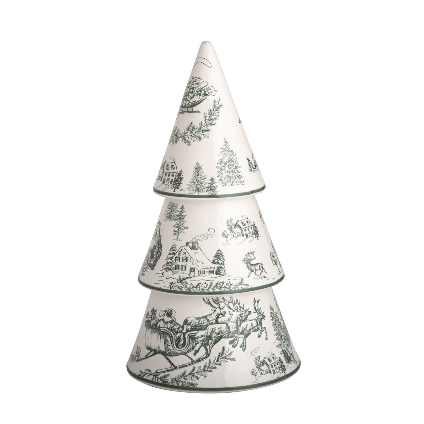 Small Green Toile Tree