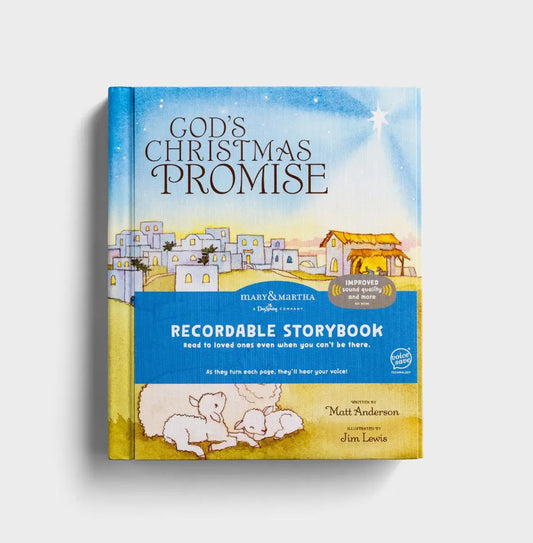 God’s Christmas Promise Recordable Storybook