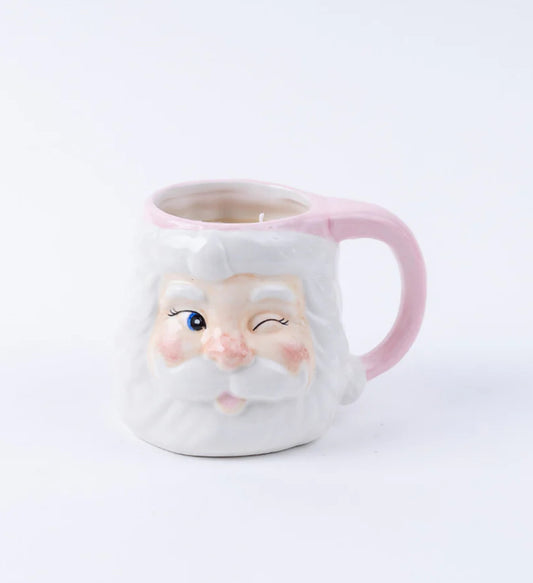 Sweet Grace Santa Mug Candle