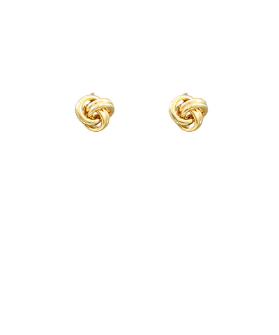 Gold Knot Earrings