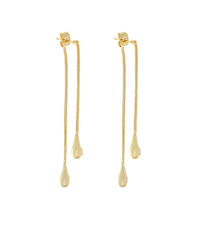 Gold Teardrop Earrings