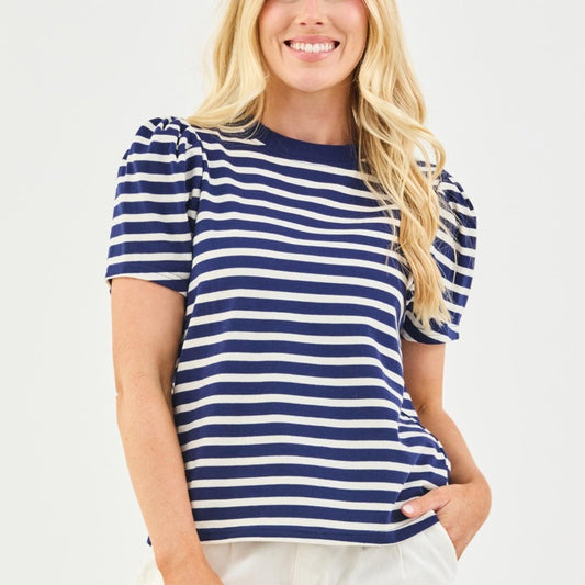 Larissa Tee, Navy Stripe