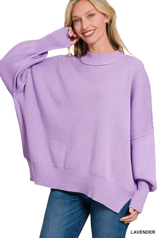 Molly Sweater, Lavender
