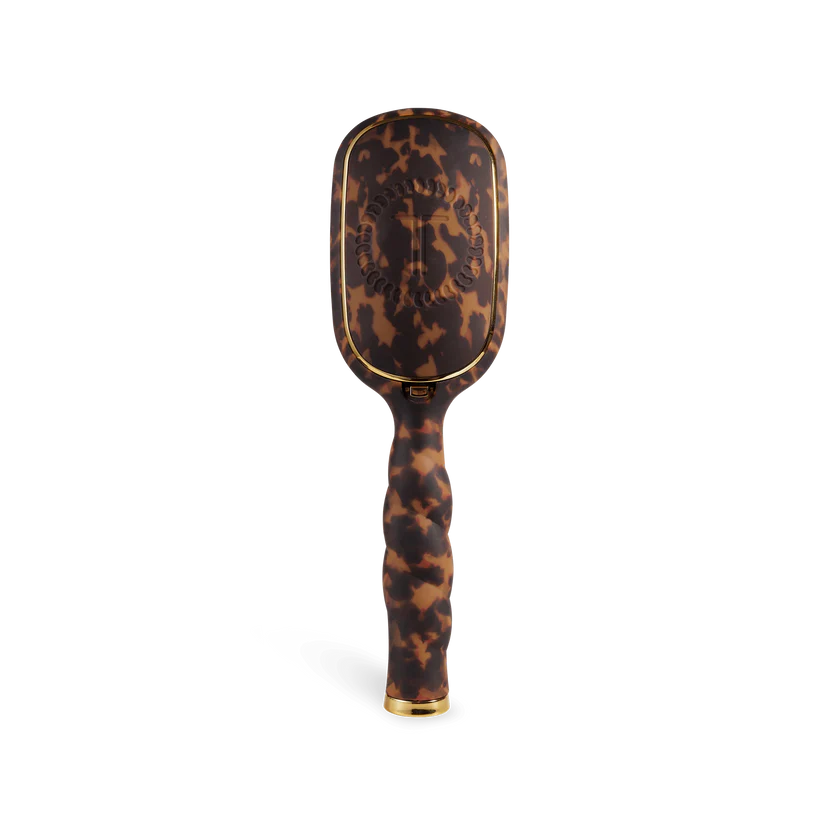 Teleties Boar Bristle Hair Brush, Tortoise