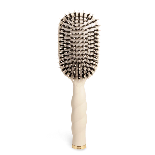Teleties Boar Bristle Hair Brush, Tan