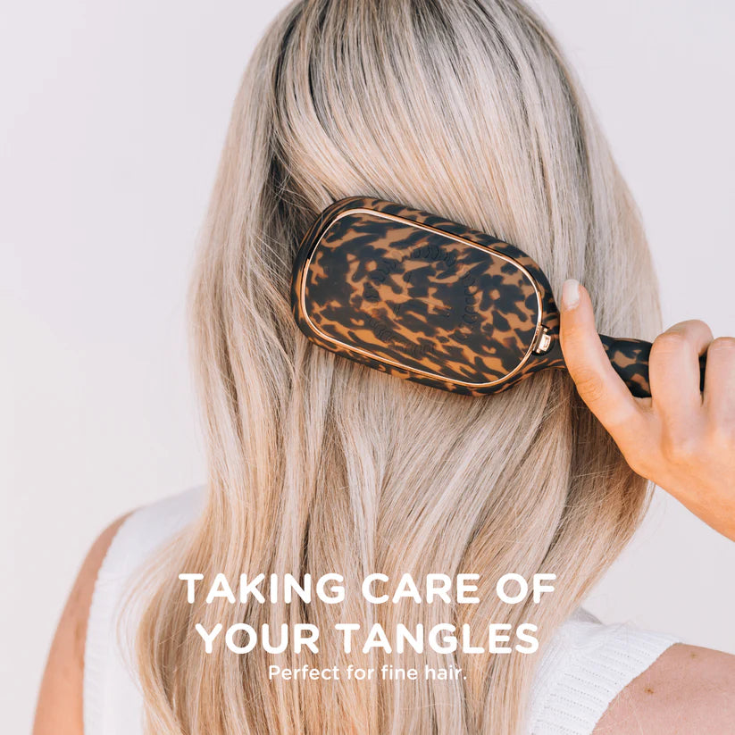 Detangler Hair Brush for Fine Hair, Tortoise