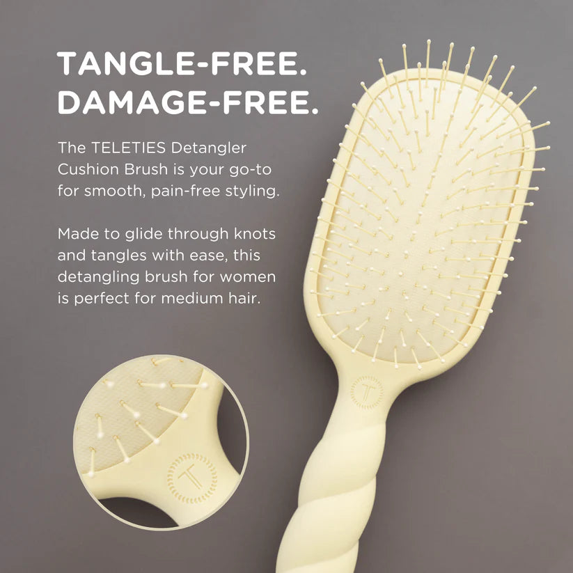 Detangler Hair Brush for Medium Hair, Tan