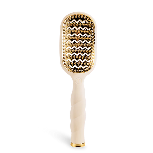 Vented Hair Brush, Tan