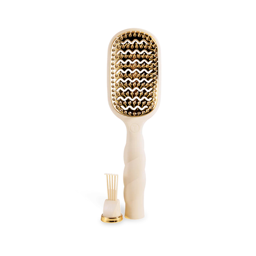 Vented Hair Brush, Tan