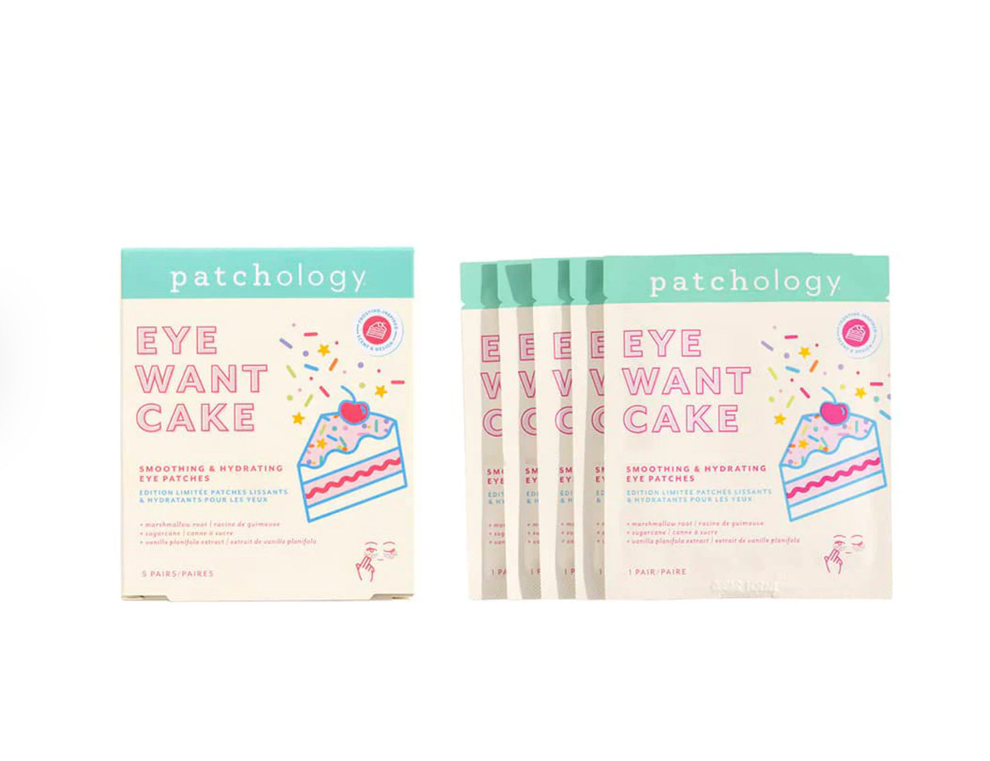 Eye Want Cake Eye Patches Boxed Set (5 Pack)