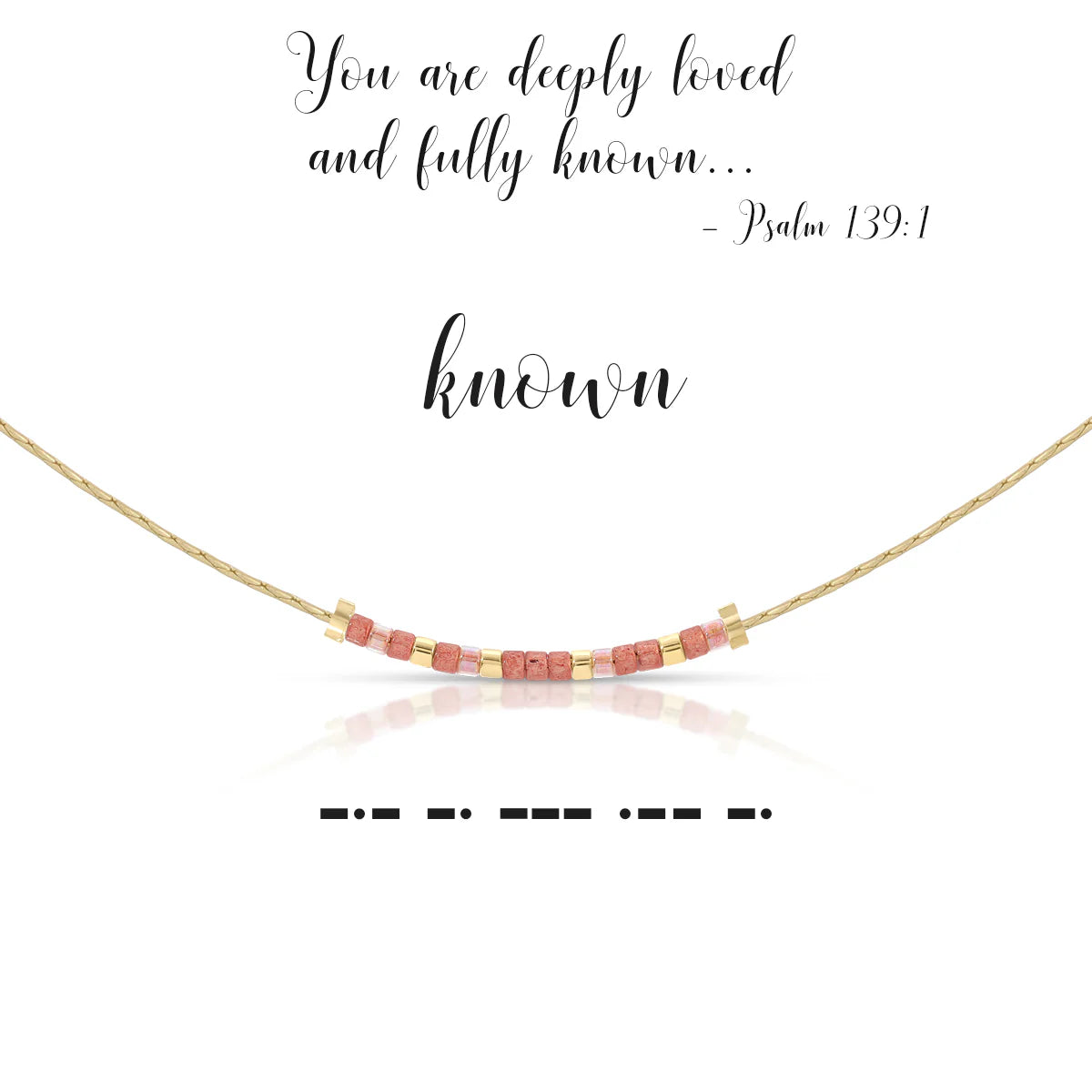 Morse Code Necklace | Known