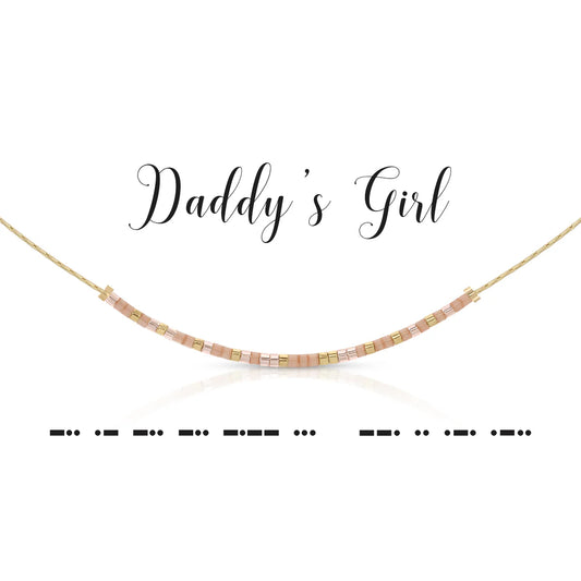 Morse Code Necklace | Daddy’s Girl