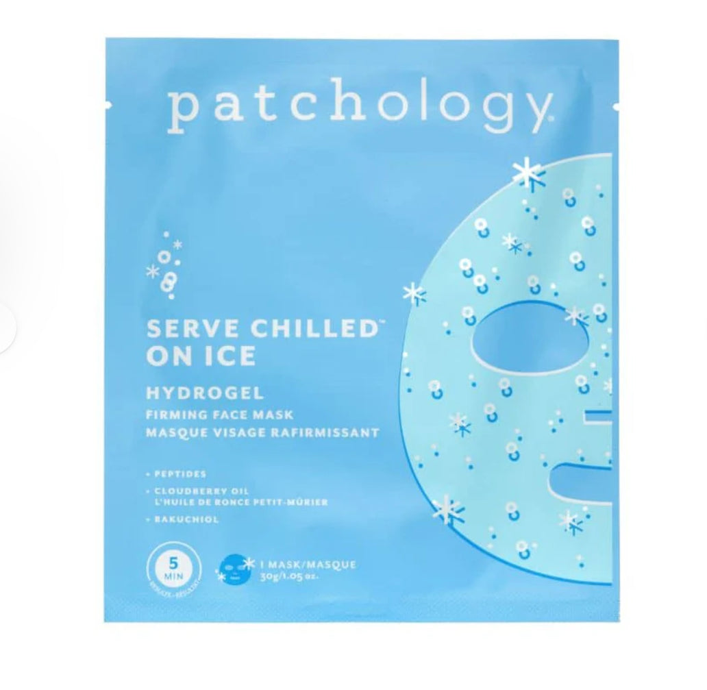 Serve Chilled On Ice Hydrogel Firming Face Mask - Single