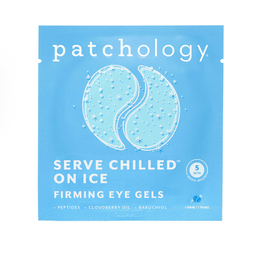 Served Chilled On Ice Firming Eye Gels, Single