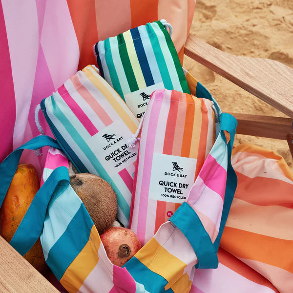 Quick Dry Towel, Coastal Candy ( Extra Large )
