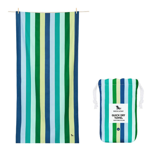 Quick Dry Towel, Cool Lagoon ( Large )