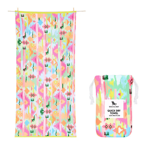 Quick Dry Towel, Ibiza Glow ( Large )
