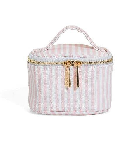 TRVL Design Luxe Jewel Case, Pimlico Stripe Pink
