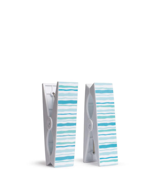 Spyglass Stripe Beach Towel Clips