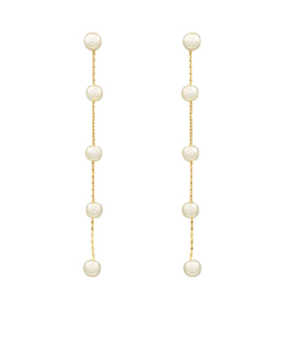 Macy Pearl Drop Earrings