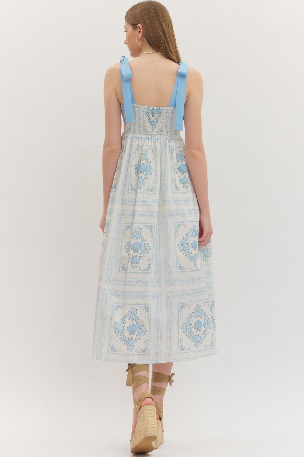 Bluebell Meadow Midi Dress