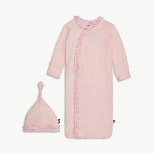 Magnetic Me Gown and Hat, Pin Dot Pink