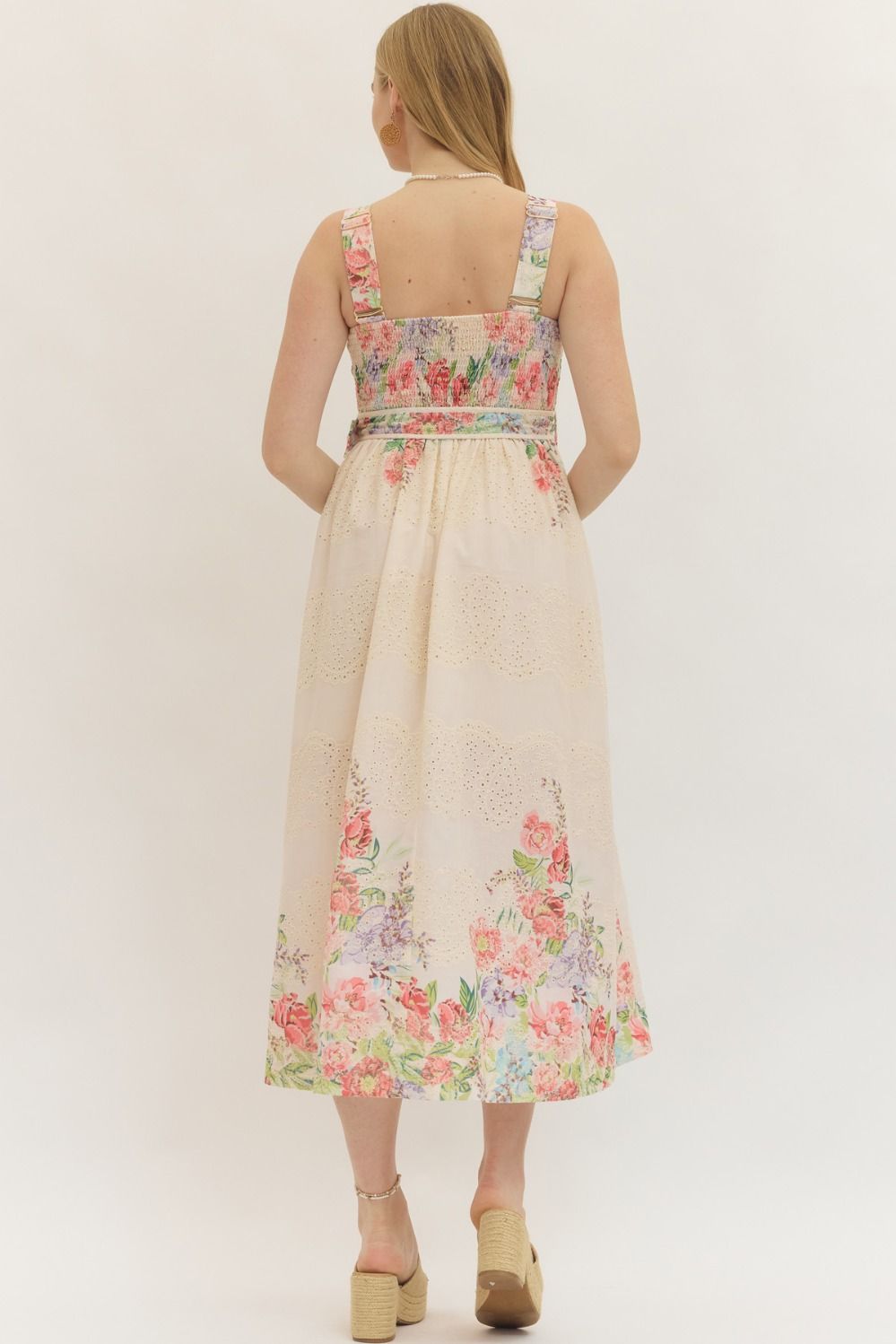 Garden Party Belle Midi Dress