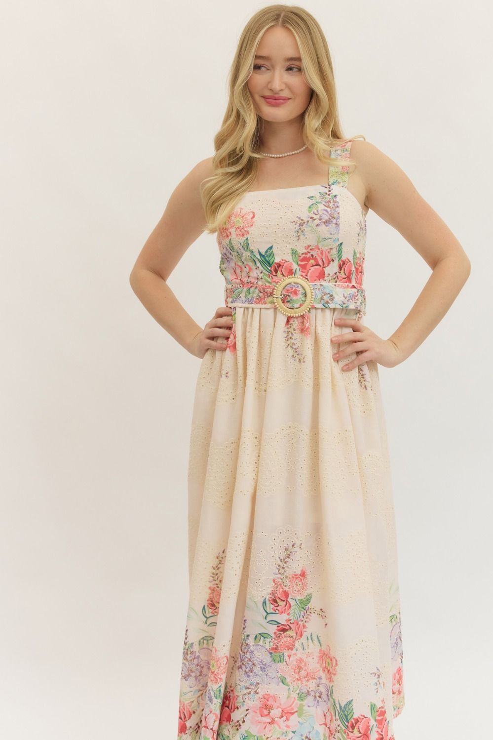 Garden Party Belle Midi Dress