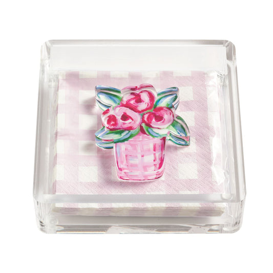 Flower Napkin Holder Weight Set