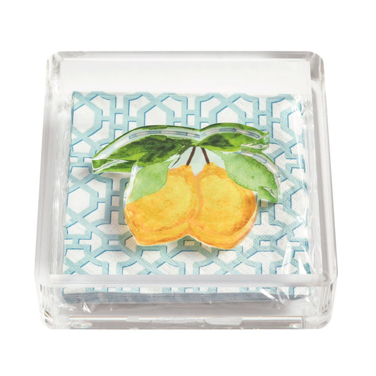 Lemon Napkin Holder Weight Set